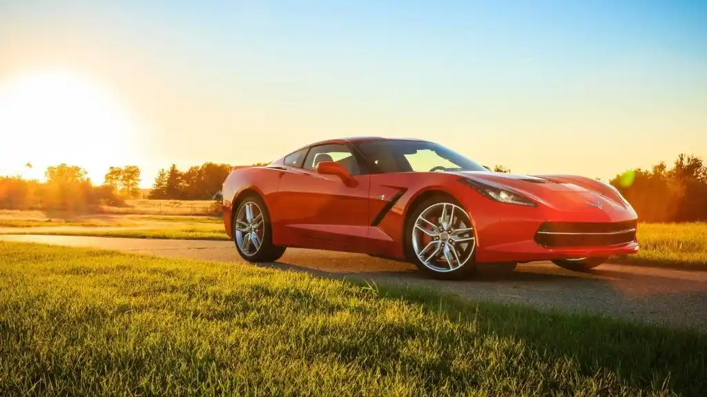 帅气美系跑车克尔维特