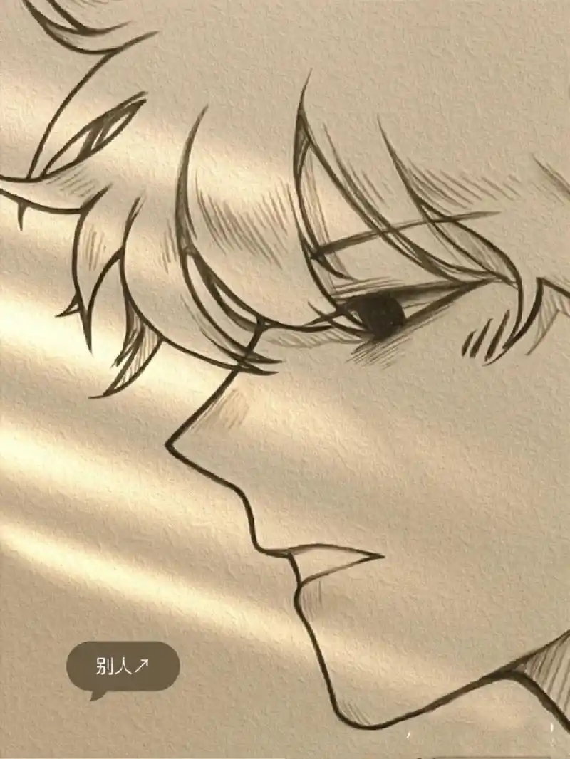 帅哥动漫简笔画