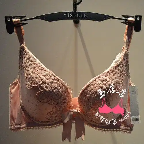 伊丝艾拉女文胸女内衣胸罩8398浪漫情人bc中模杯聚拢深v胸罩_7折现价