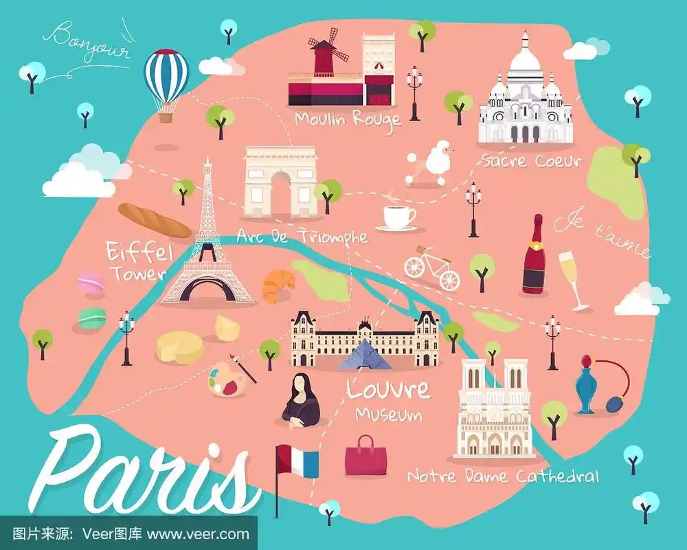 巴黎地图