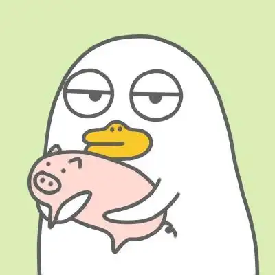 可达鸭呆萌头像高清图片