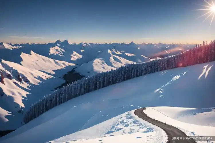 最漂亮好看的雪山风景图片大全高清_期望_ztupic_www
