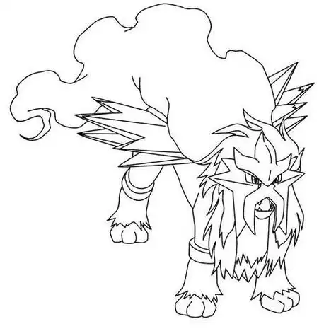 神奇宝贝最简单的神兽的简笔画