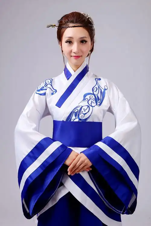 传统汉服女古装成人礼原创汉唐民族风云中歌改良曲裾汉朝服装儒裙