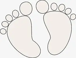 脚掌素材_脚掌png图片下载_觅元素