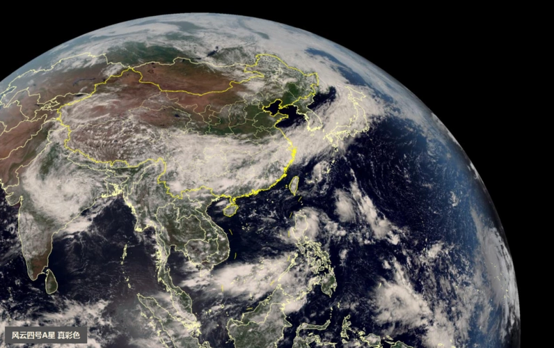 从太空看9月7日天气台风胚胎对中国虎视眈眈冷空气大举南下