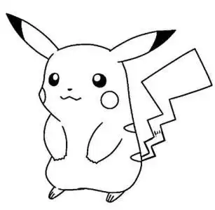 皮卡丘的画法简笔画可爱皮卡丘画法简笔画可爱