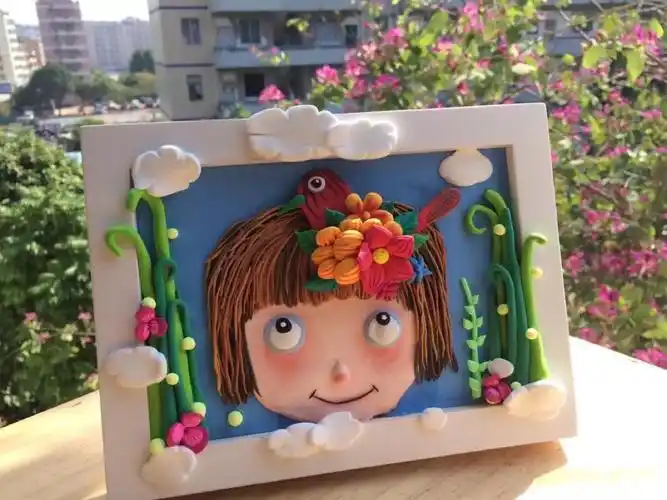 粘土立体画,几米漫画