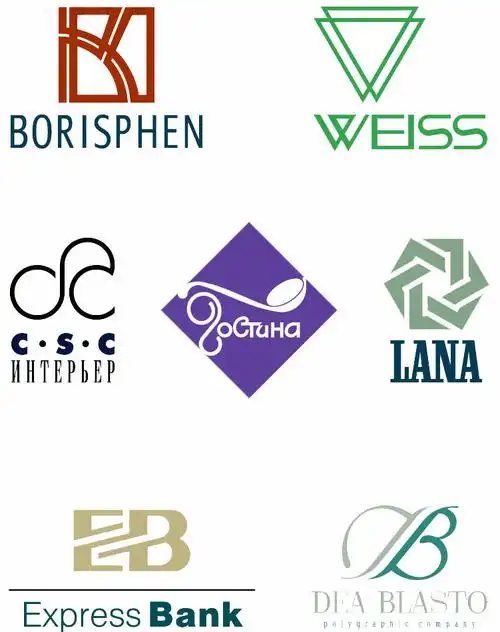 logo设计标志标志设计组合logo服装服饰logo      logo设计 标志