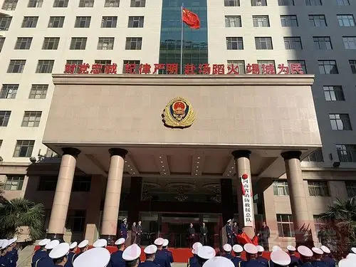 河南省消防救援总队正式挂牌 河南日报网-河南日报官方网站