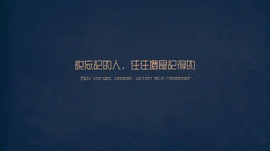 文字忧伤文字控壁纸1