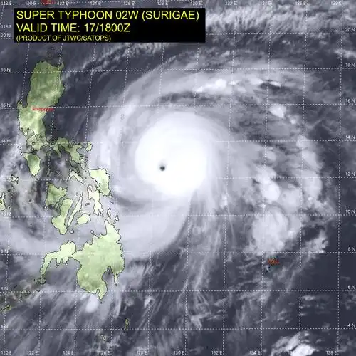 力基(英文名:super typhoon surigae;朝鲜语:         ;国际编号:2102