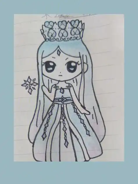 叶罗丽简笔画全套