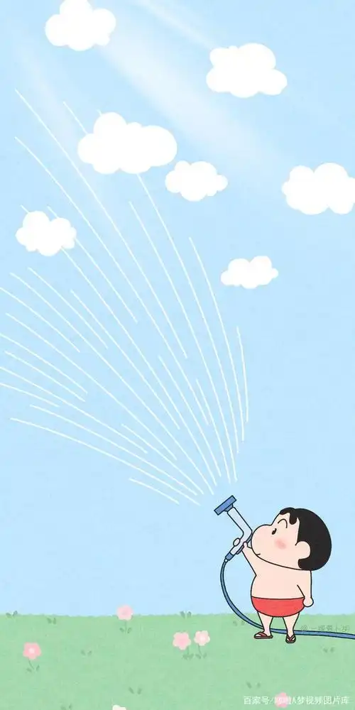 蜡笔小新高清壁纸 图片来源于一棵萝卜胡