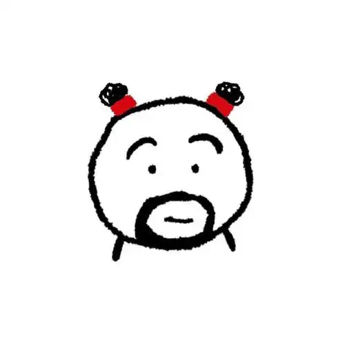 沙雕搞笑简笔画团头图片_搞笑头像_头像屋