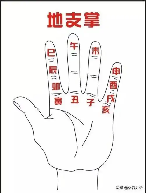 速懂风水八传你一套天干地支掌