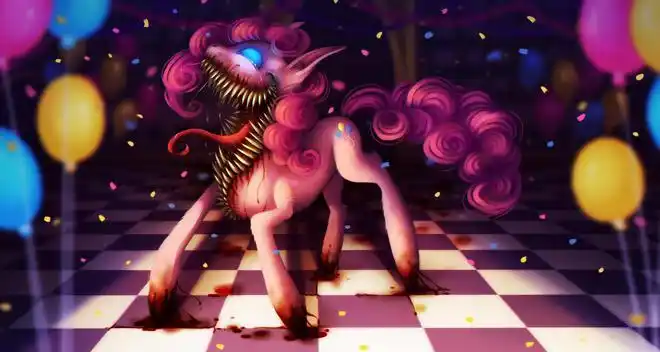 被黑暗侵袭的小马,云宝长出骷髅翅膀,紫悦变身魔王|黑化|恶魔_网易