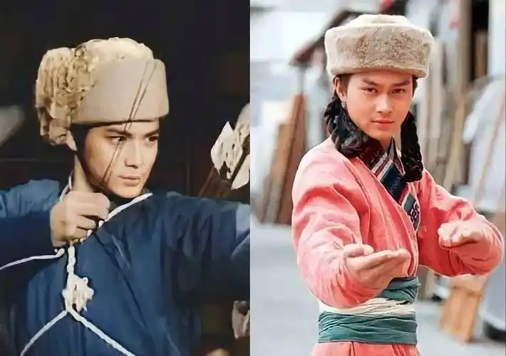 黄日华,张智霖而胡歌扮演的郭靖,就因为长相偏俊朗,不符合浓眉大眼,膀