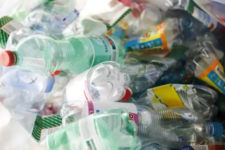 环保,光线,影子,一个,白色,阳光,瓶子,塑料制品,塑料瓶,单个,堆,垃圾