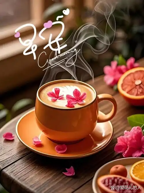 早安你好精美句子图片,一个图片代表着满满的诚意,问候朋友的早安你好