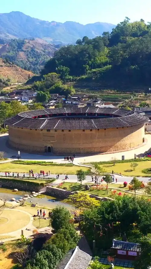 土楼#中国土楼之王,二宜楼!