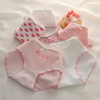 女童内裤发育期9-12岁大童13一15岁小女孩初中学生高中生少女纯棉 5条