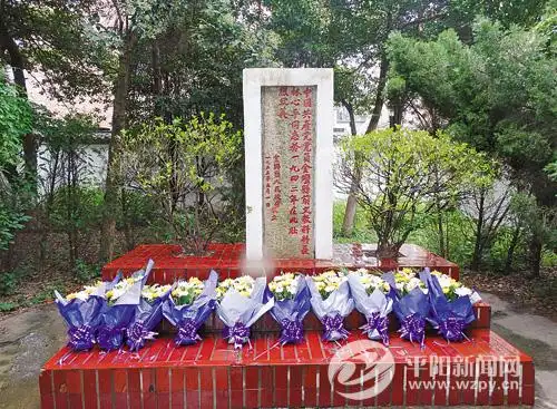 抗日英烈 浩气长存 访林心平烈士牺牲地宜兴官林小学
