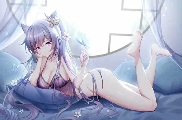 原神刻晴同人p图刻晴全彩本子漫画