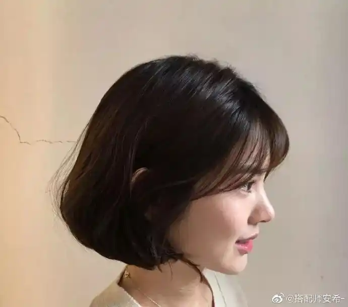 "半圈烫",所有女生都能驾驭的短发!