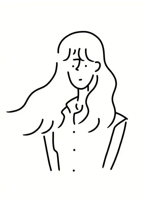 ins风极简手绘简笔插画教程含步骤no150