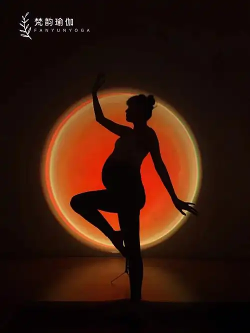 孕妇瑜伽孕期超美的瑜伽拍照一定要get