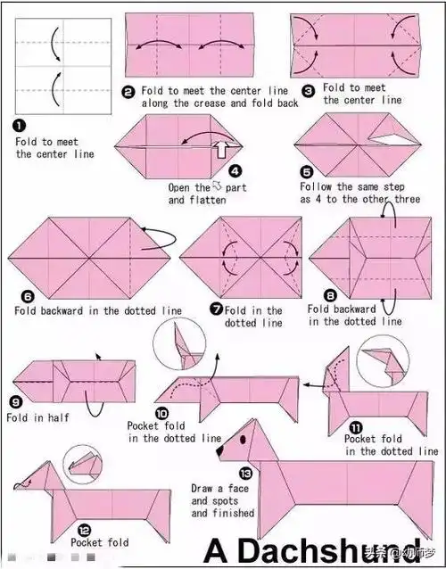幼儿园手工 | 50个折纸创意,带上孩子一起学习