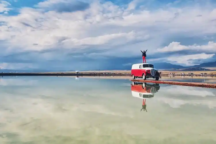 天空之境,大漠风情