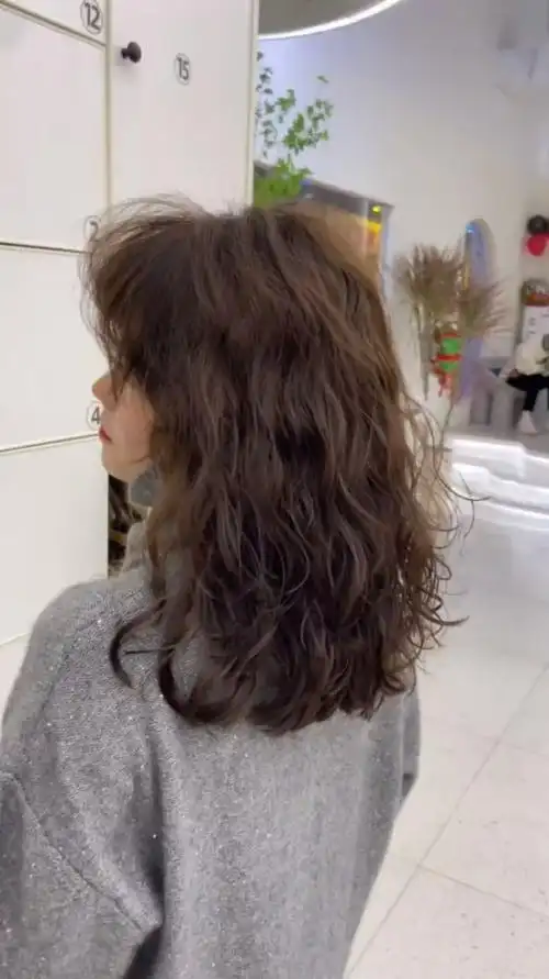 慵懒的烫发中发烫慵懒的烫发温柔仙气卷发