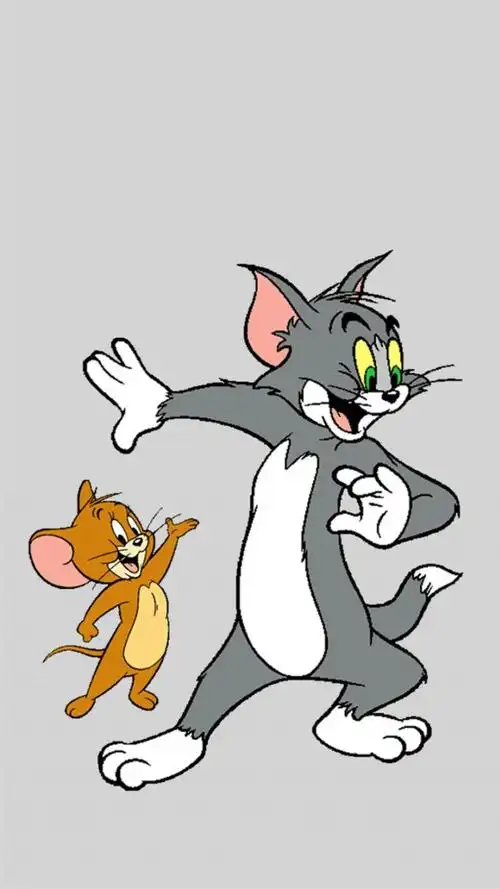 可爱猫和老鼠锁屏