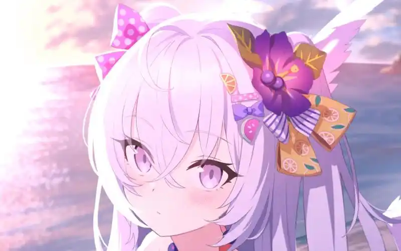 【碧蓝档案】竖屏/4k60 泳装梓 l2d 手机用动态壁纸