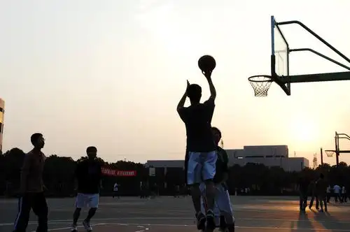 教练,我想打篮球.