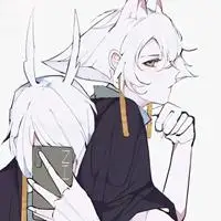 猫耳男兔耳女情侣头像一对