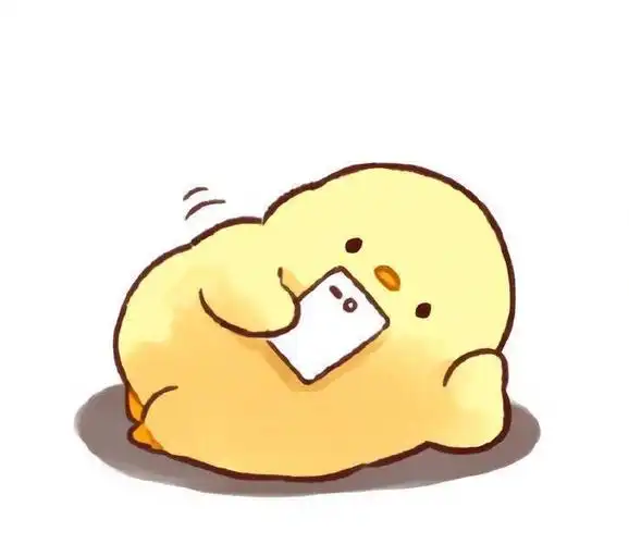 一组胖胖的小黄鸡头像,也太萌太可爱了吧! twi:sanpoimo