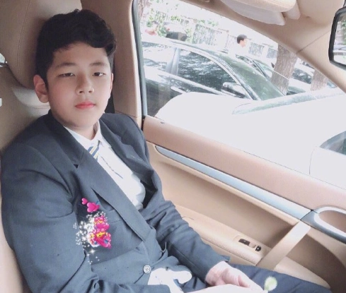 郭涛儿子郭子睿近照曝光,小总裁,《爸爸去哪儿》的小石头长大啦