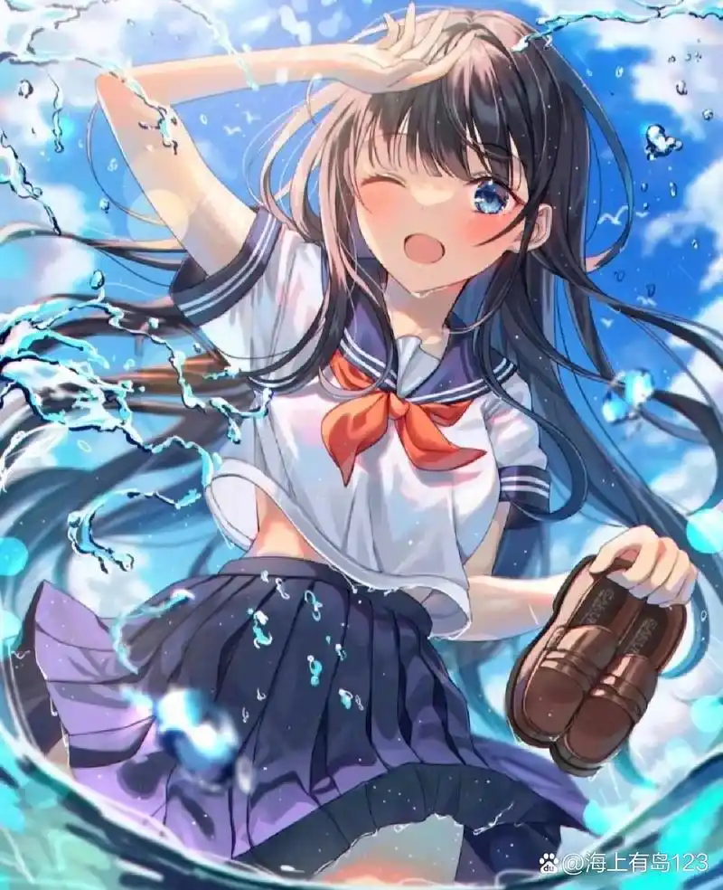 水手服动漫少女壁纸