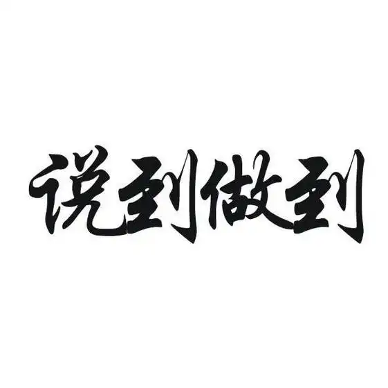 商标文字说到做到商标注册号 8049142,商标申请人亳州市睿智商贸有限