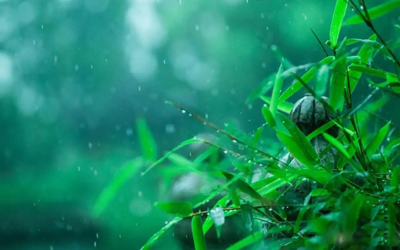 夏日园林风光唯美高清桌面壁纸