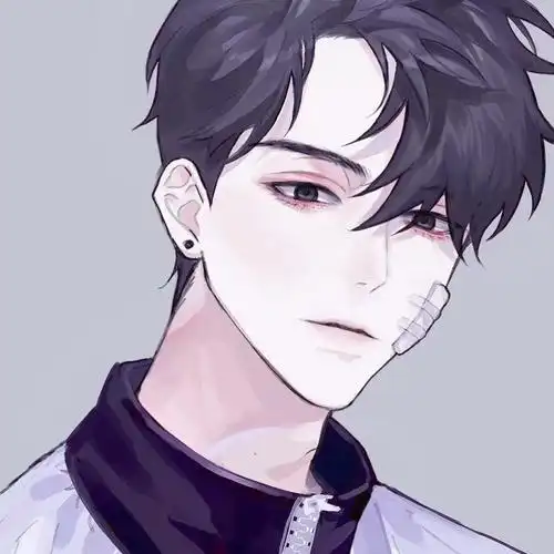 漫画 帅气 高清 模糊 男生 男头 酷 拽 画师 壁纸 背景 动漫 清