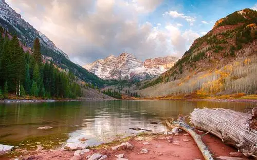 maroon bells - mac壁纸