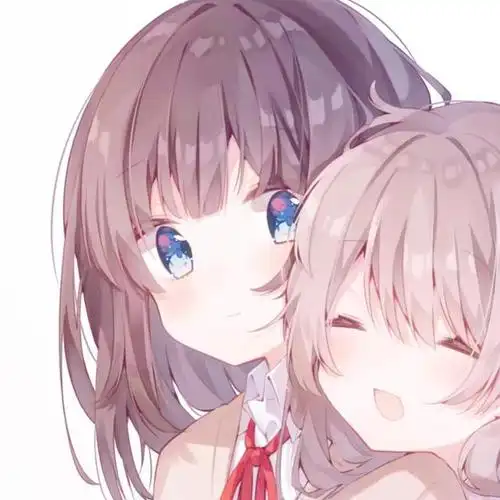 闺蜜头像:可爱二次元闺蜜头像,愿有人陪你颠沛流离