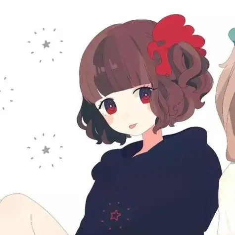 可爱闺蜜头像火了遇见你我的咖啡里都不放糖了因为你太甜