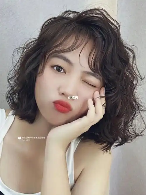 中短发尴尬期爆款救星烫发法式慵懒卷推荐