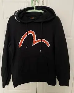 福神evisu  卫衣 韩国代购款  前面是刺绣大logo