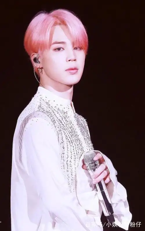 防弹少年团:新专辑朴智旻jimin的头发到底是什么神仙颜色呀!